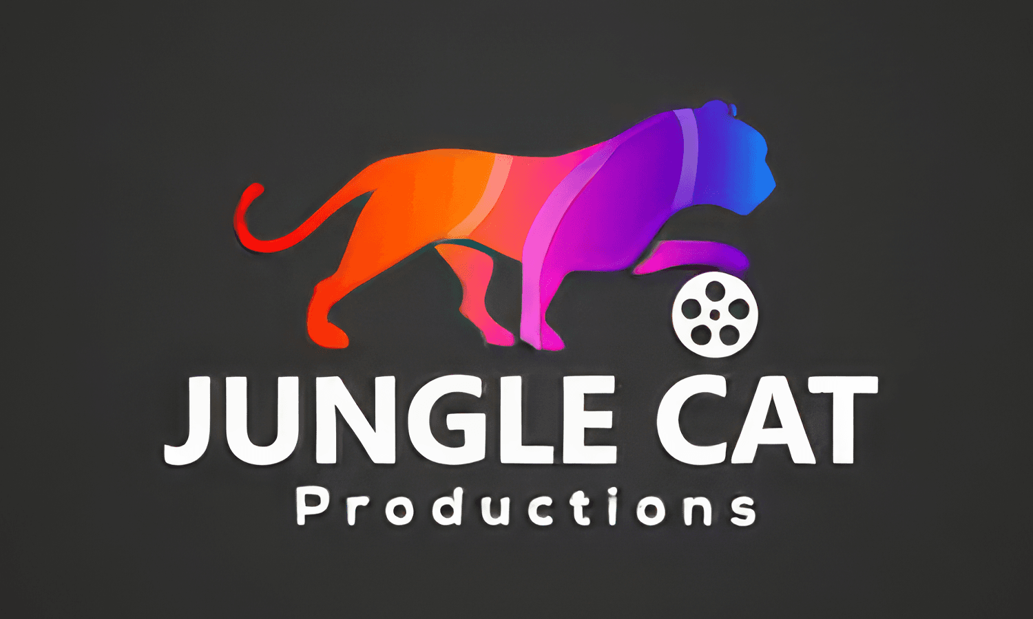Logo con degradado de Jungle Cat