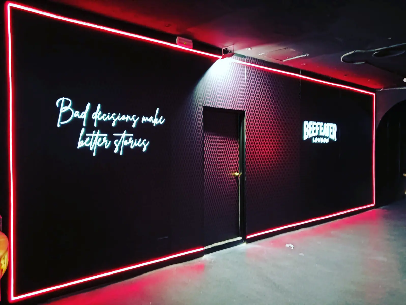 Letrero de Neón letrero de neon flex led beefeater