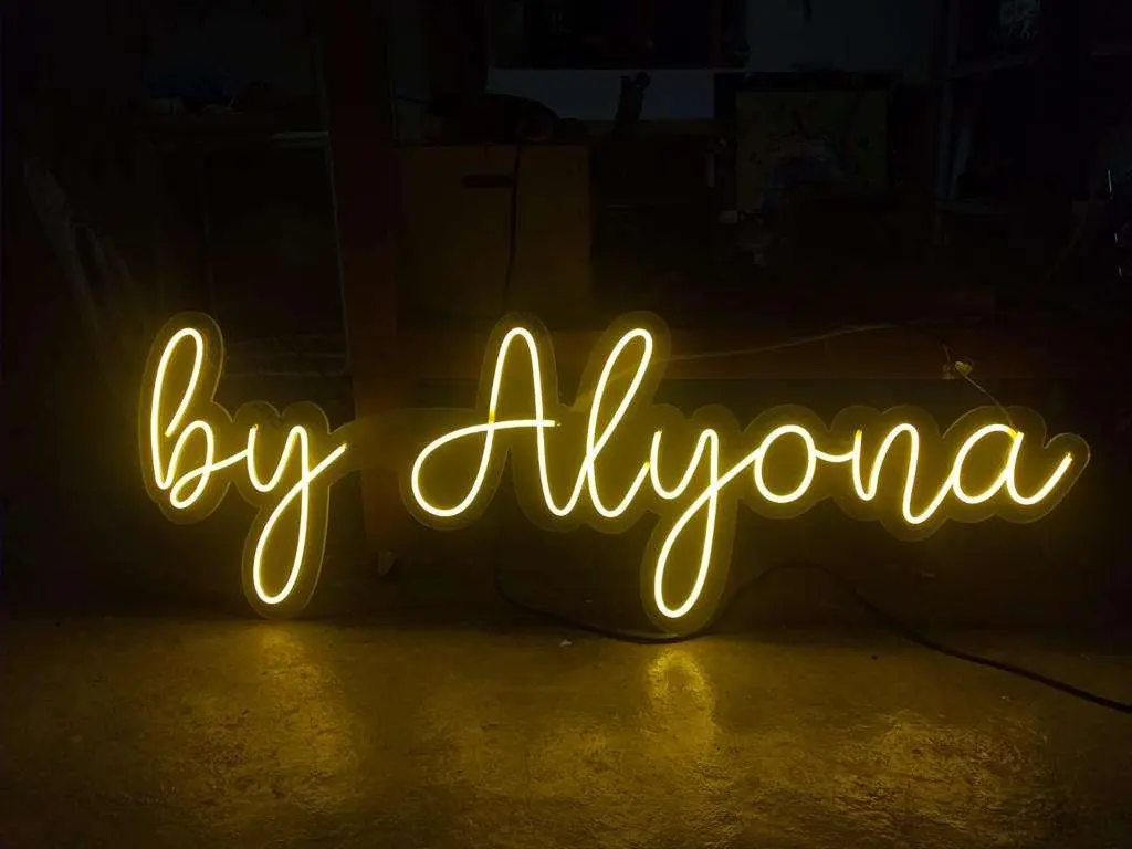 Letrero de Neón letrero de neon flex led by alyona