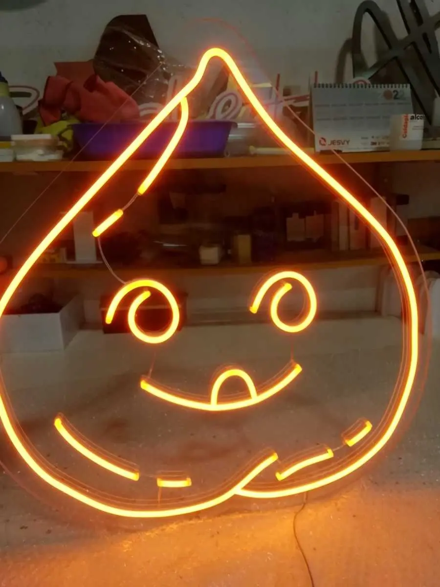 Letrero de Neón letrero de neon flex led garbanzo