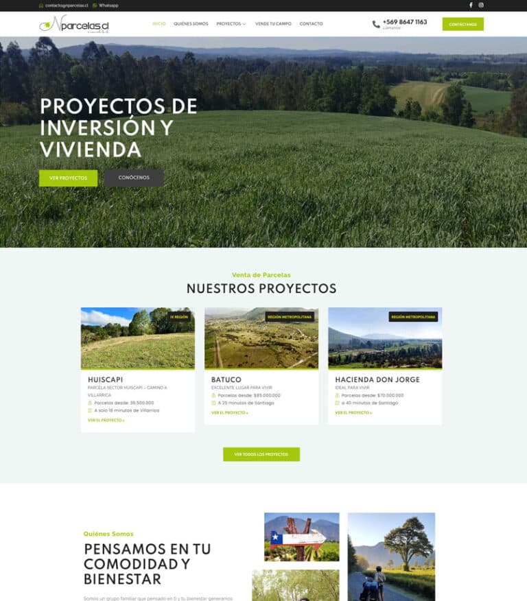 proyecto nparcelas