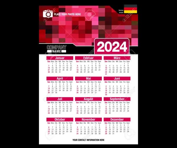 Calendarios de pared