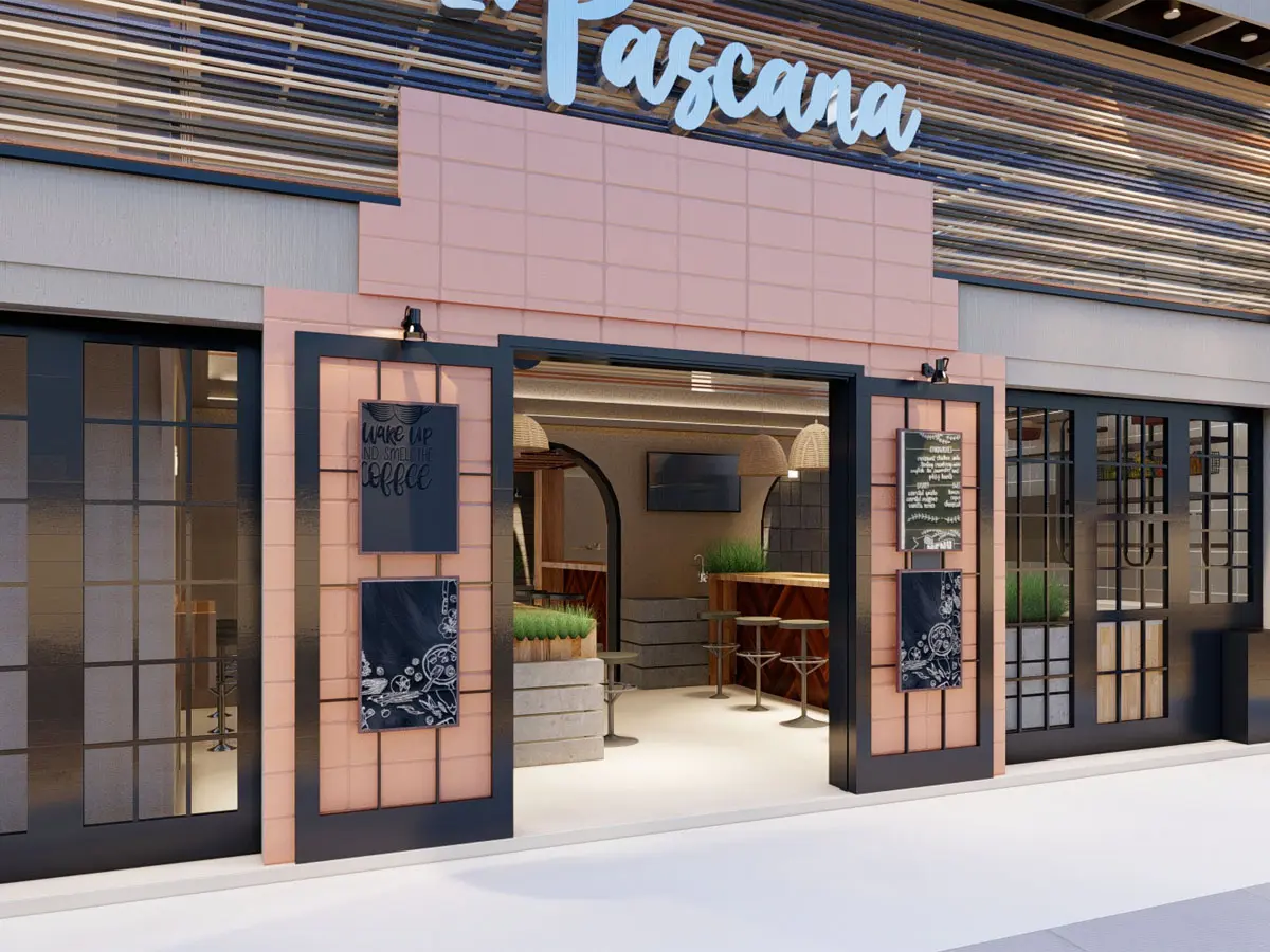 DISEÑO Y REMODELACIÓN - RESTAURANTE LA PASCANA