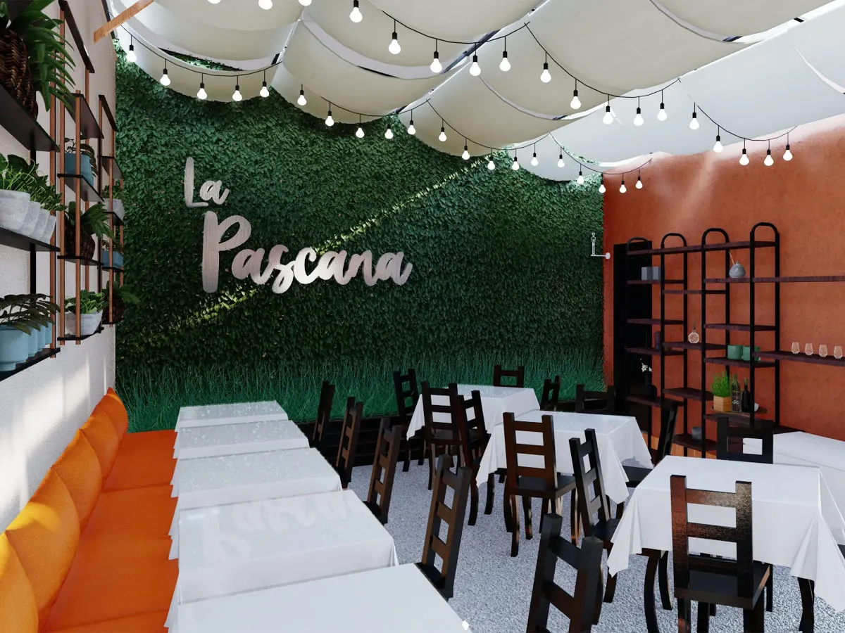 DISEÑO Y REMODELACIÓN - RESTAURANTE LA PASCANA