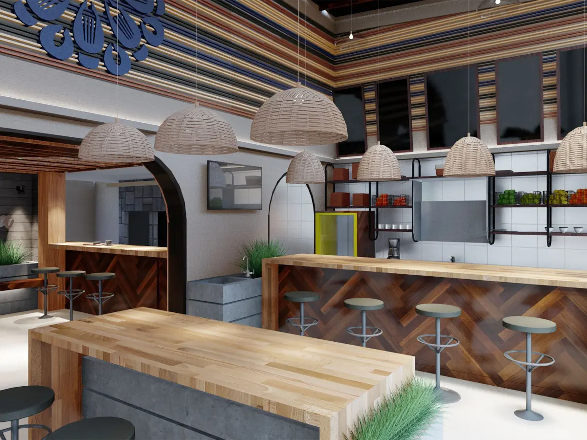 DISEÑO Y REMODELACIÓN - RESTAURANTE LA PASCANA