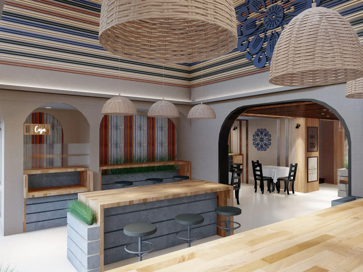 DISEÑO Y REMODELACIÓN - RESTAURANTE LA PASCANA